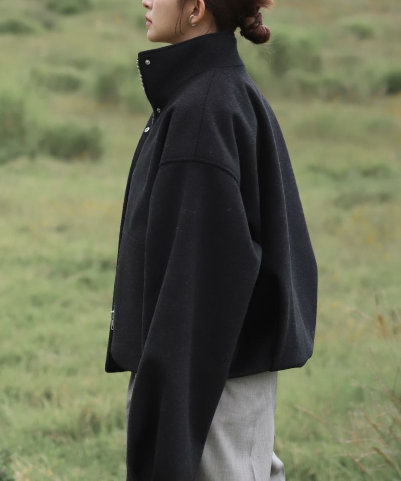 original wzip short wool coat | Reurie'（レウリィ）