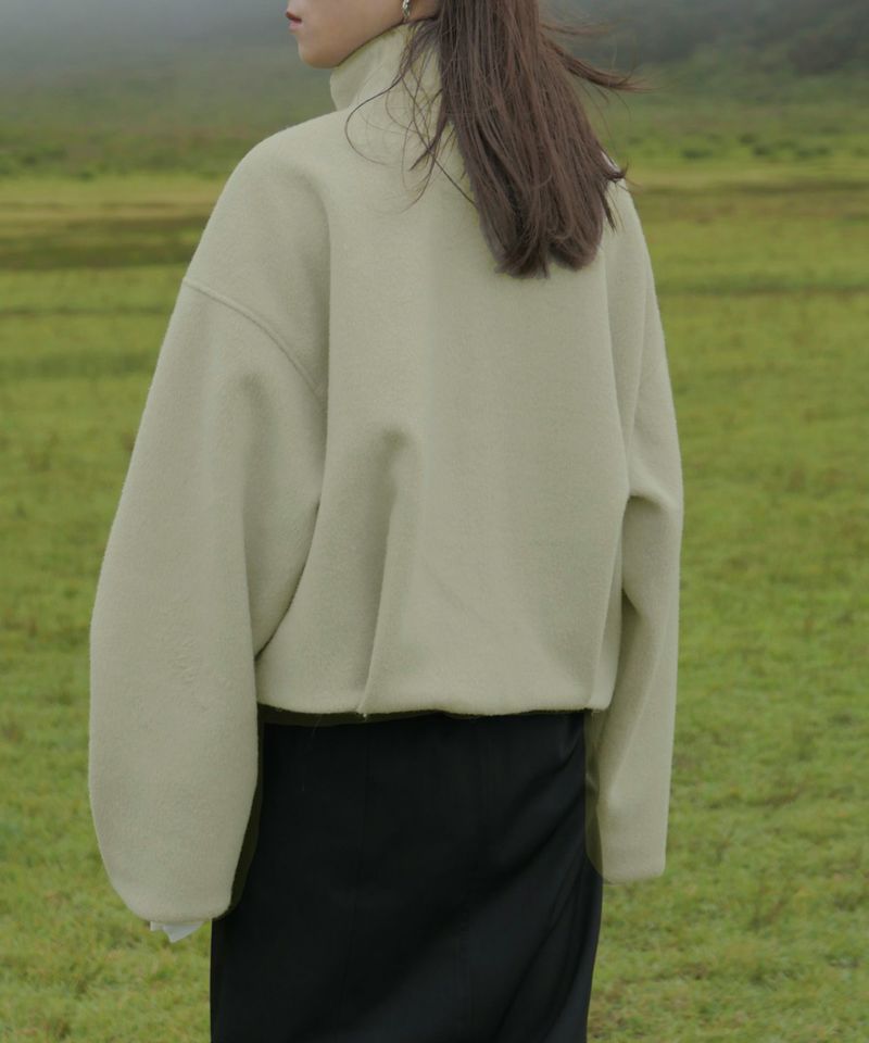 original wzip short wool coat | Reurie'（レウリィ）