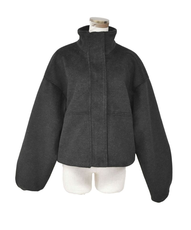 original wzip short wool coat | Reurie'（レウリィ）