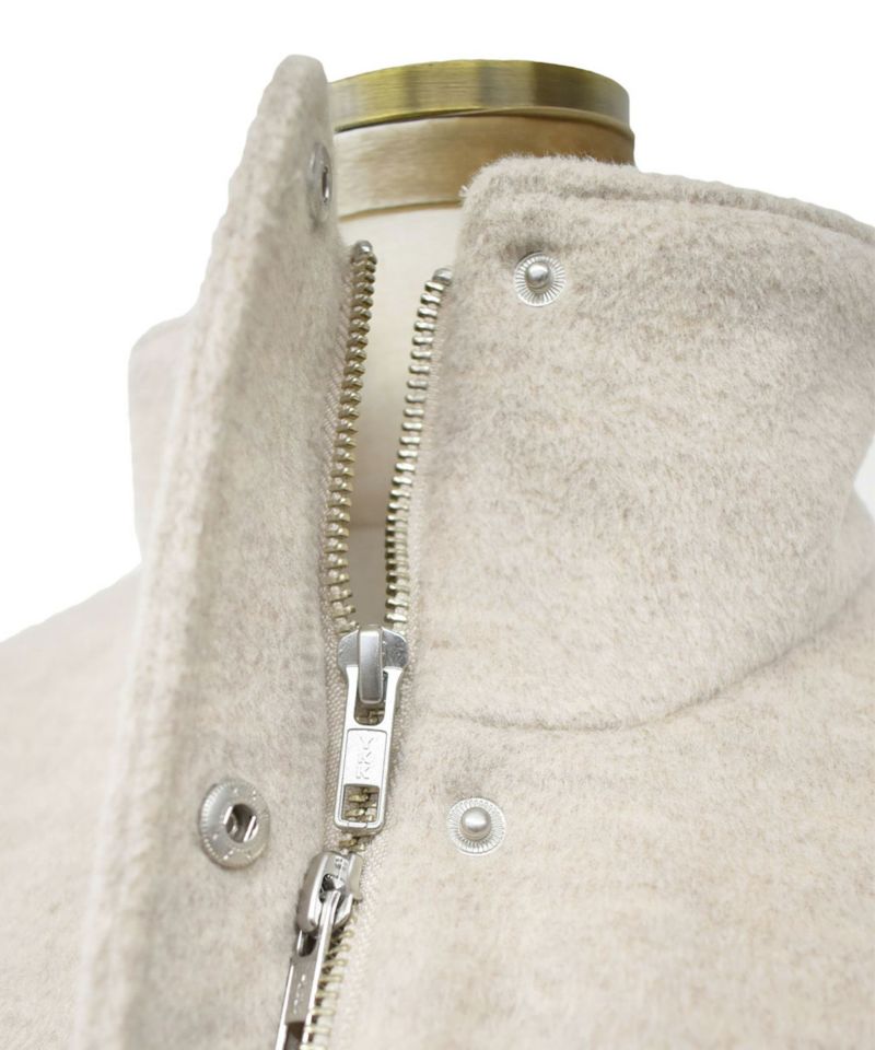 original wzip short wool coat | Reurie'（レウリィ）