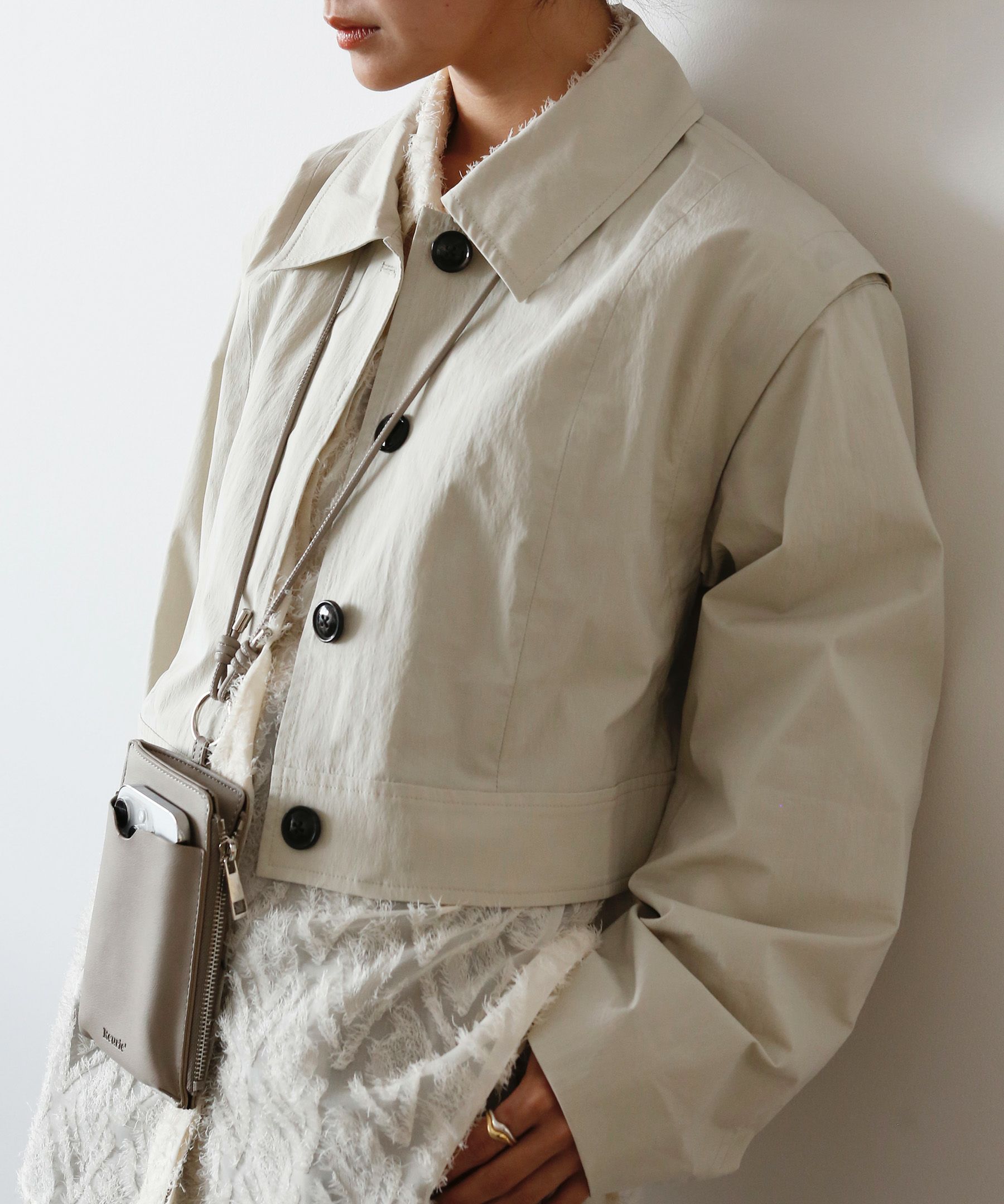りりー⭐︎ショートコート original 3way short coat | Reurie'（レウリィ）