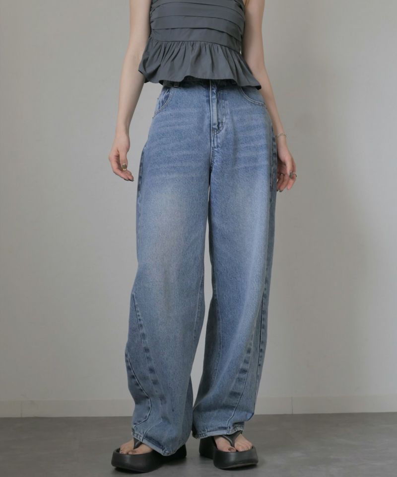 original high rise curve denim | Reurie'（レウリィ）