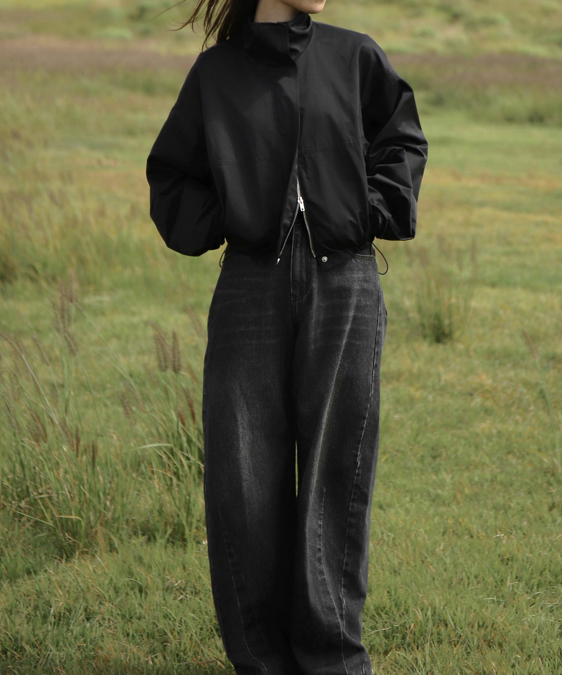 【F】Reurie' original wzip short wool coat F】Reurie' original wzip short wool coat original wzip short wool