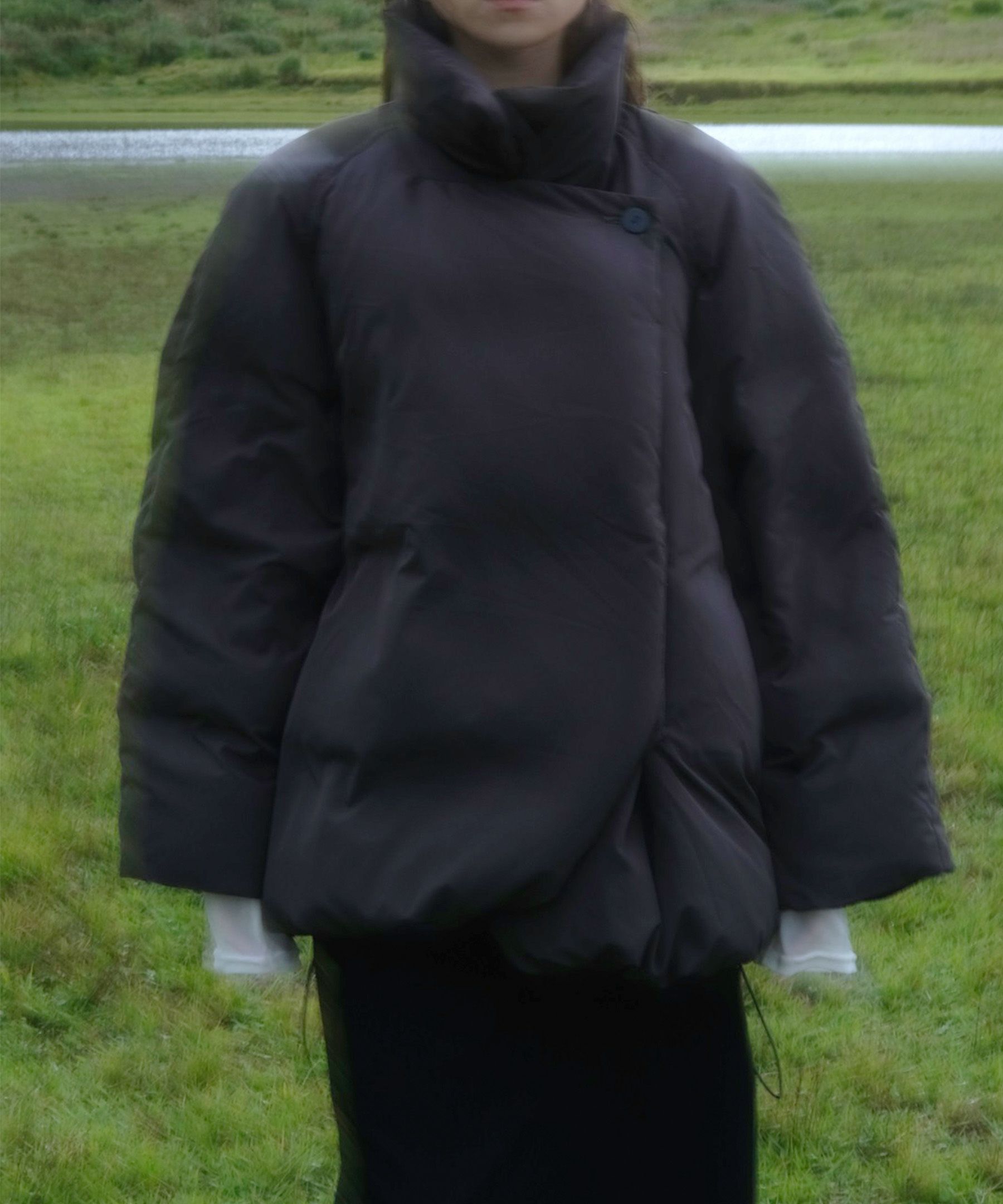 original cocoon middle down coat | Reurie'（レウリィ）