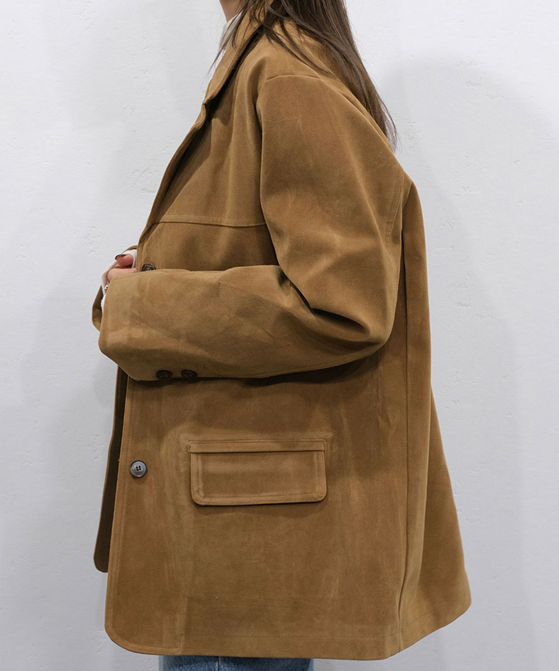 suede tailored jacket | Reurie'（レウリィ）