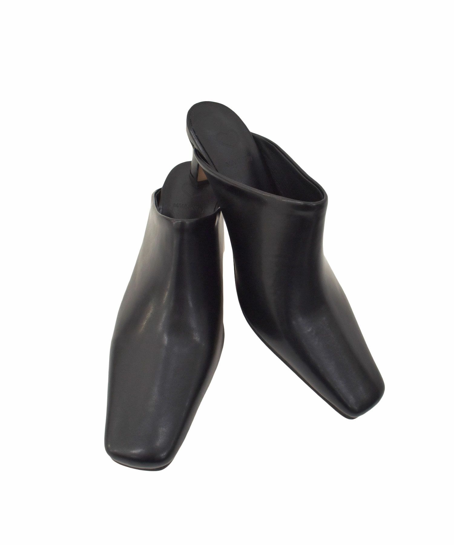 square toe mule | Reurie'（レウリィ）