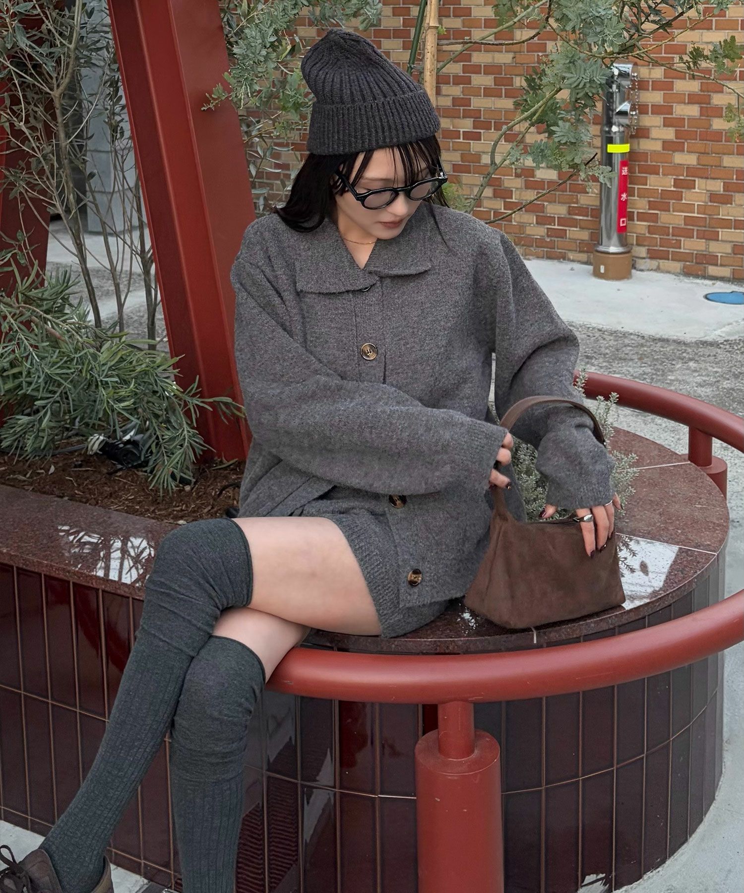knit cardigan setup(sayaka select) | Reurie'（レウリィ）