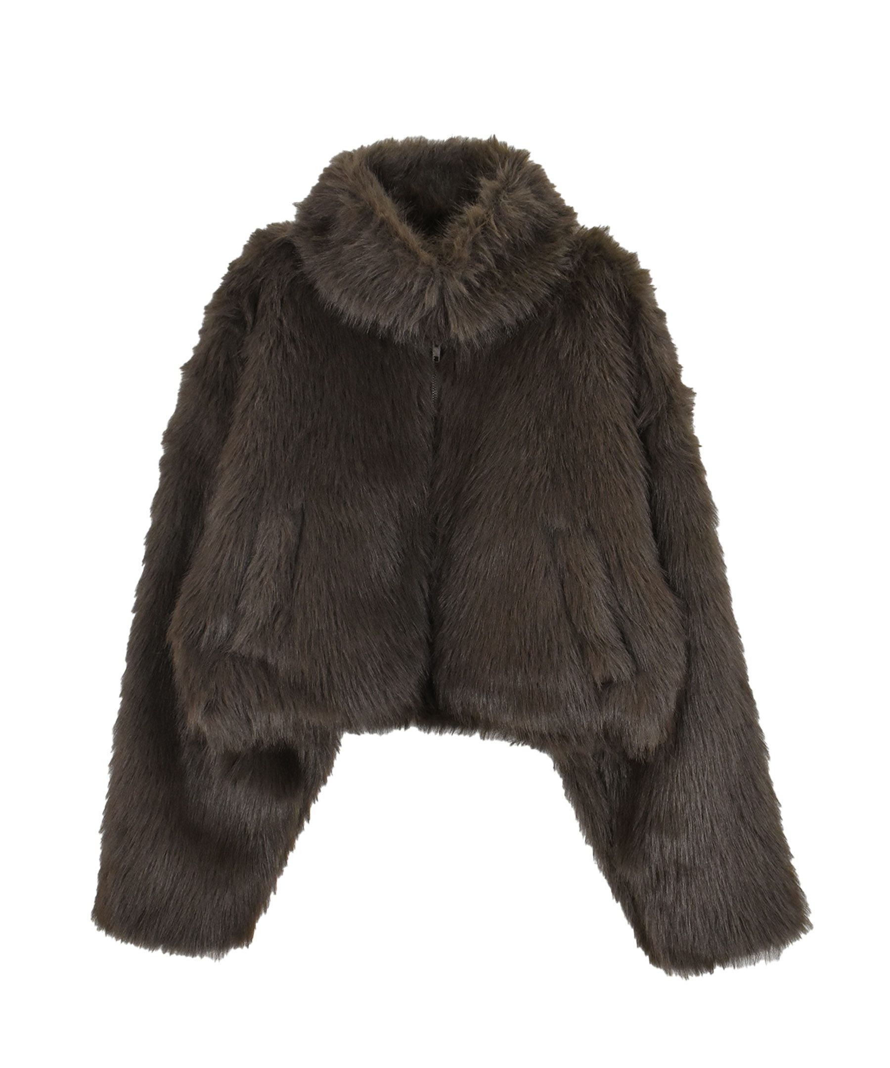 mix fur short coat | Reurie'（レウリィ）