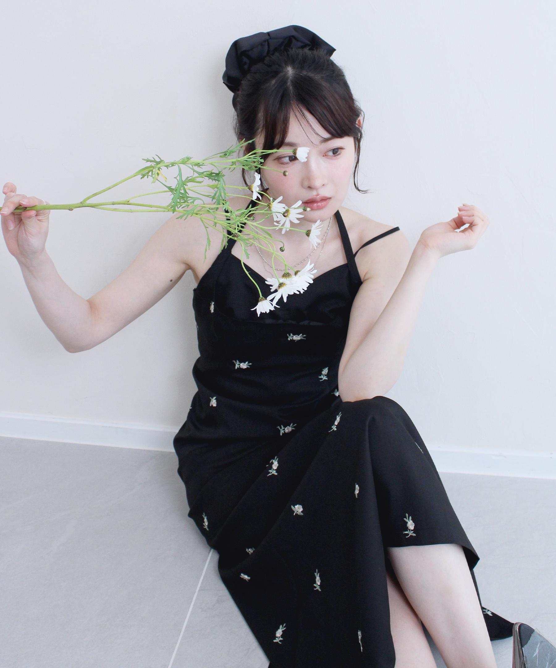 モデル身長：158cm （Mサイズ着用）