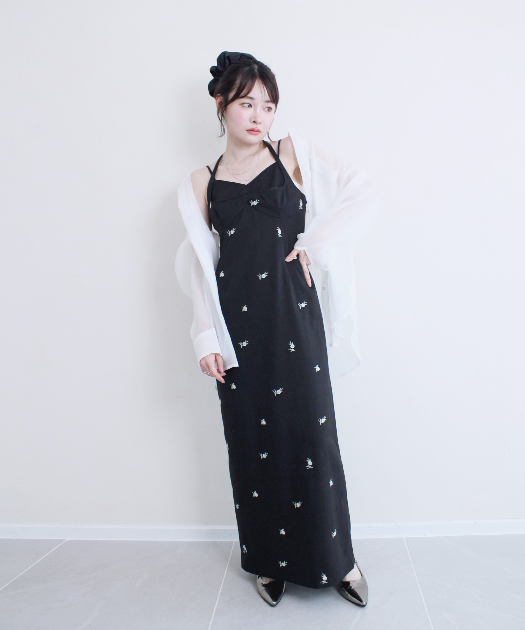 モデル身長：158cm （Mサイズ着用）